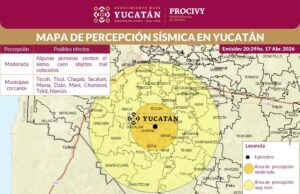Sismo en Ticul, Yucatán: se registra nuevo movimiento de magnitud 3.9 sin daños