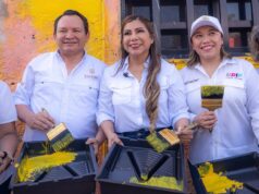 “Pintemos Juntos” promueve la transformación de Sisal a través del Gobierno del Estado