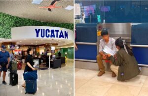 Detienen en aeropuerto de Mérida a traficante de menores