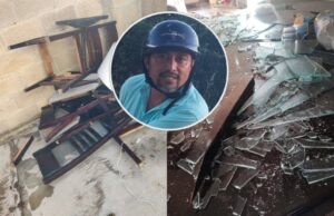 Nueve Años después regresó y destrozó la casa de su exesposa