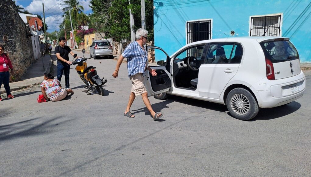 Extranjero atropella a mujer en Seyé y su aseguradora se niega a cubrir gastos médicos