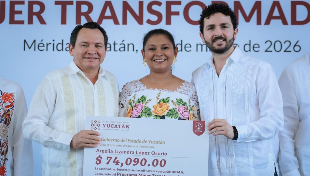 Impulsan a mujeres empresarias en Yucatán: entregan créditos del programa Mujer Transformadora