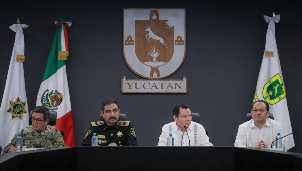 Trabajo coordinado mantiene a Yucatán entre los estados más seguros del país