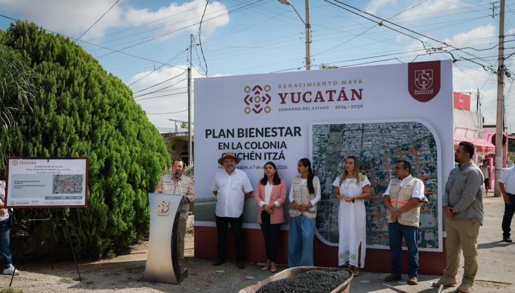 Renacimiento Maya impulsa obra pública en colonias y comisarías de Mérida