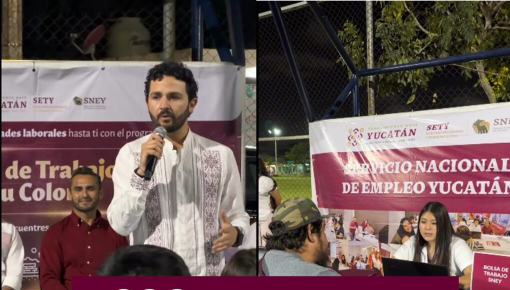 Impulsa Gobierno de Huacho Díaz Mena oportunidades laborales en el sur de Mérida