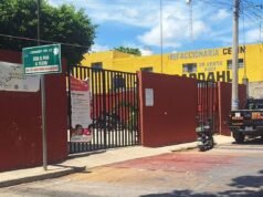 Suspenden actividades en escuela de Ticul tras hallazgo de mensaje alarmante en sanitarios