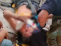 Colapso en obra del Centro de Mérida deja dos albañiles lesionados
