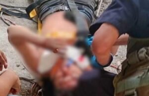 Colapso en obra del Centro de Mérida deja dos albañiles lesionados