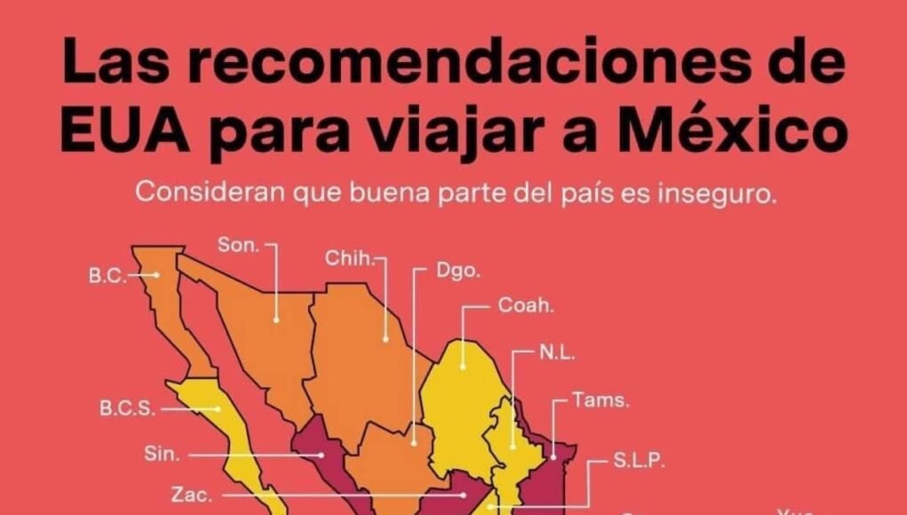 Yucatán y Campeche destacan como los únicos estados seguros para viajeros de Estados Unidos