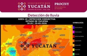 Gobierno de Yucatán intensifica vigilancia y apoyo ante persistencia de lluvias en el estado