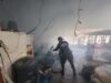 Incendio destruye taller de motocicletas en Umán; cuantiosas pérdidas materiales