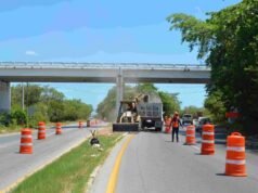 Anuncian cierres y cambios viales en la Mérida–Progreso por reconstrucción de puentes