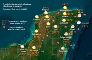 Yucatán enfrentará intenso calor este domingo; Mérida alcanzaría hasta 42 grados