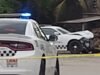 Choque entre unidad de la Guardia Nacional y taxi colectivo provoca movilización en Halachó