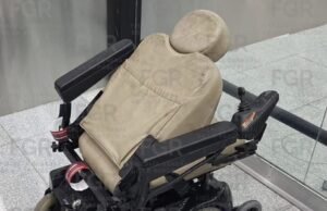 Detienen a hombre que ocultaba ocho kilos de cocaína en una silla de ruedas en el AICM
