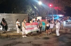 Protestan en Mérida para defender Dzoyilá; denuncian daños a vestigios mayas y devastación ambiental