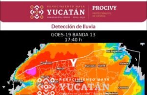 Continúan las lluvias en Yucatán; prevén tormentas eléctricas en Mérida y municipios del interior