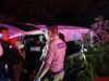 Aparatoso choque entre taxi colectivo y auto deja seis lesionados en la Mérida-Tizimín