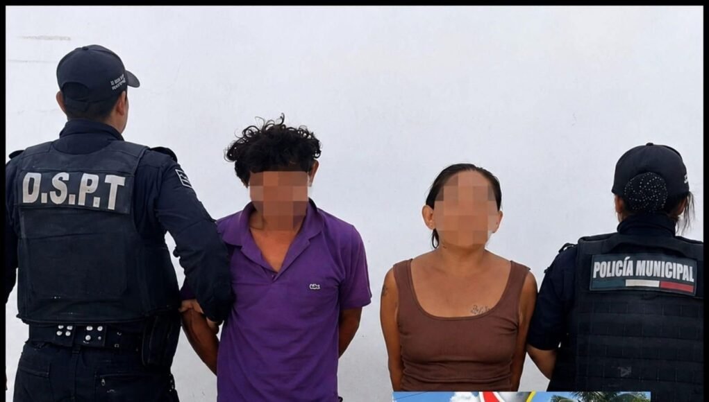 Recuperan campana robada de iglesia en Progreso; pareja termina detenida