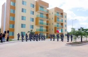 Inauguran en Umán complejo habitacional para elementos de la Guardia Nacional y sus familias