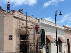 Inician rehabilitación de inmueble en el Centro de Mérida tras colapso parcial de techo Imagen ilustrativa realizada con IA