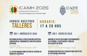 UADY reunirá a expertos internacionales para analizar el impacto de la inteligencia artificial en la salud mental