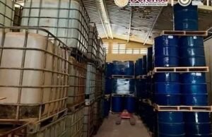 Decomiso histórico en Sinaloa: aseguran más de 24 mil litros de metanfetamina líquida y golpean al crimen organizado