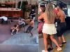 Turistas protagonizan altercado en restaurante del malecón de Cozumel; uno termina hospitalizado y otro detenido