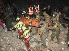 Ejército Mexicano rescata con vida a niño atrapado entre escombros tras terremotos en Venezuela