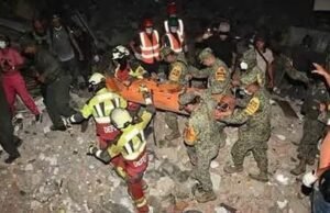 Ejército Mexicano rescata con vida a niño atrapado entre escombros tras terremotos en Venezuela