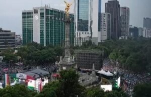 Acceso al ángel de la independencia será restringido para evitar aglomeraciones durante el méxico vs inglaterra