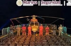 Golpe al narcotráfico en altamar: Marina decomisa casi tres toneladas de cocaína frente a Oaxaca