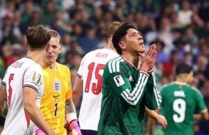 México vuelve a quedarse corto; Inglaterra elimina al Tri y mantiene intacta la barrera de los cuartos de final