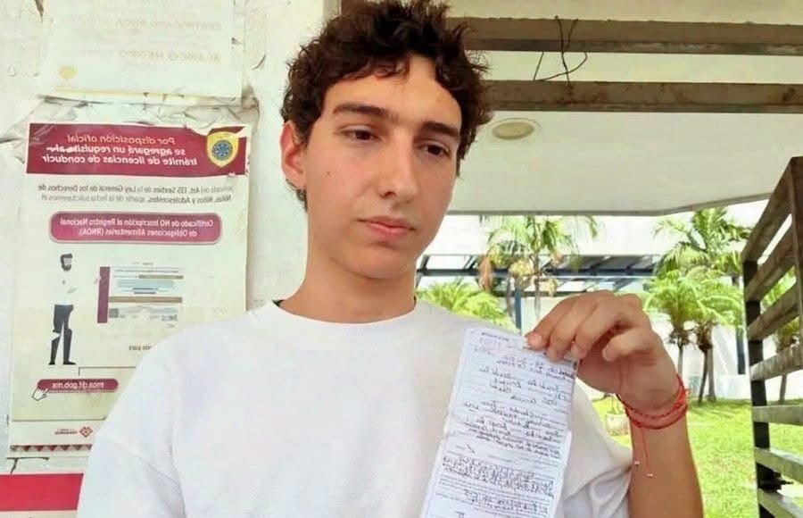 Estudiante termina con multa de 120 mil pesos tras conducir para InDriver; asegura que fue víctima de una trampa