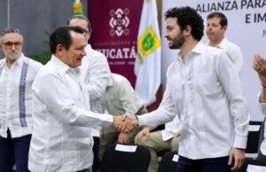 Milo Barrera destaca alianza para otorgar hasta 100 mil becas de capacitación a trabajadores yucatecos