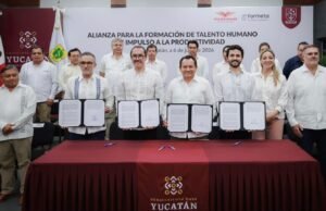 Milo Barrera anuncia alianza para otorgar 100 mil becas de capacitación y fortalecer el talento laboral en Yucatán