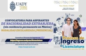 UADY lanza convocatoria de ingreso 2027 para estudiantes extranjeros de licenciatura
