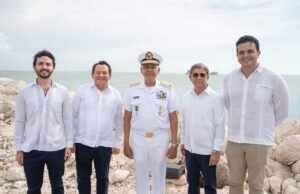 Milo Barrera destaca arranque de la ampliación del Puerto de Progreso