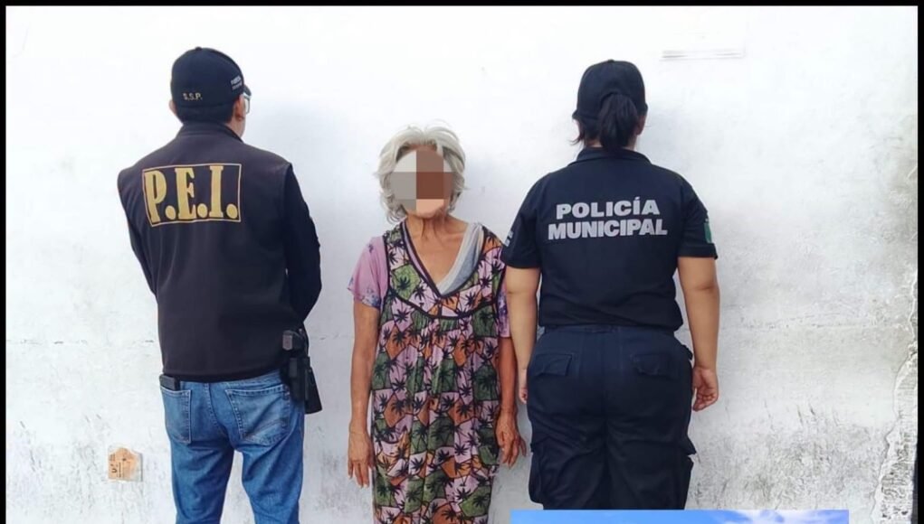 Localizan en el malecón de Progreso a adulta mayor con reporte de desaparición; ya fue reunida con autoridades para su localización familiar