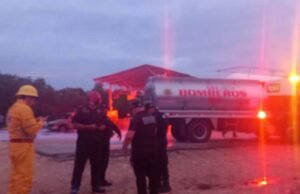 Cortocircuito desata incendio en gasera de Tizimín; emergencia concluye sin víctimas