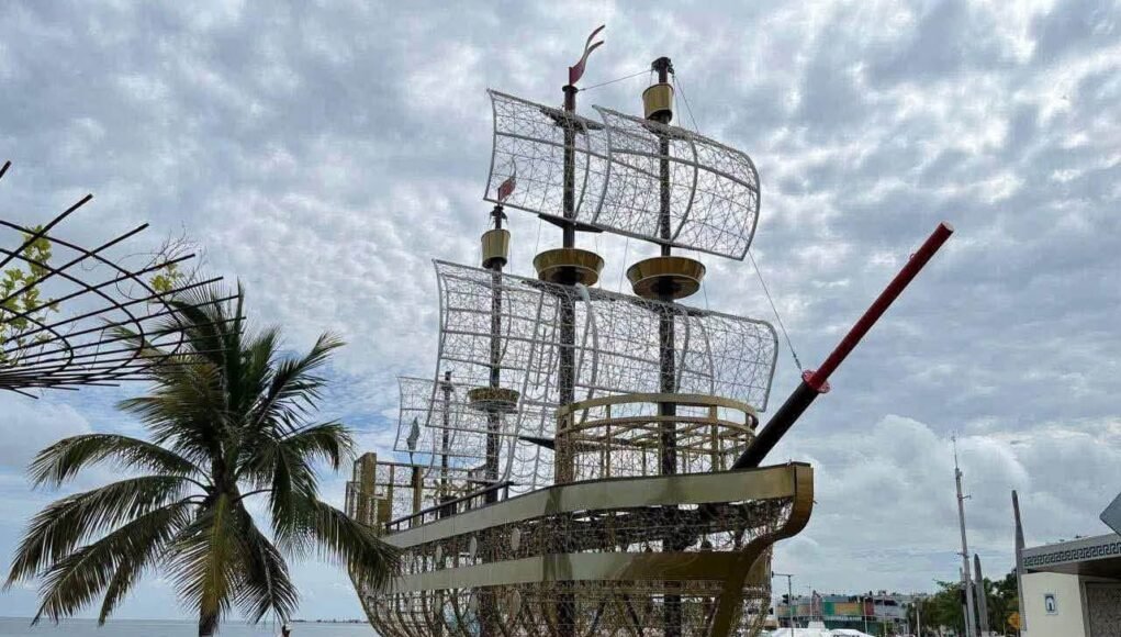 El “Barco de Hojalata”: Crece la polémica en Campeche por obra de 10 millones en el Malecón