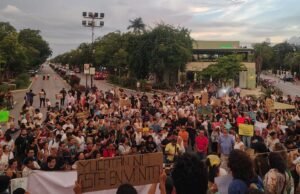 Protestan en Mérida contra proyecto Las Dunas; exigen su cancelación definitiva