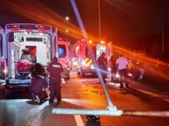 Aparatoso accidente en la Mérida–Progreso deja cinco lesionados, entre ellos una menor de edad
