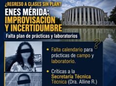 ENES MÉRIDA, A DÍAS DEL REGRESO A CLASES Y SIN RUTA CLARA PARA LAS PRÁCTICAS