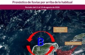 Yucatán se prepara para una semana de lluvias irregulares; Procivy pide extremar precauciones