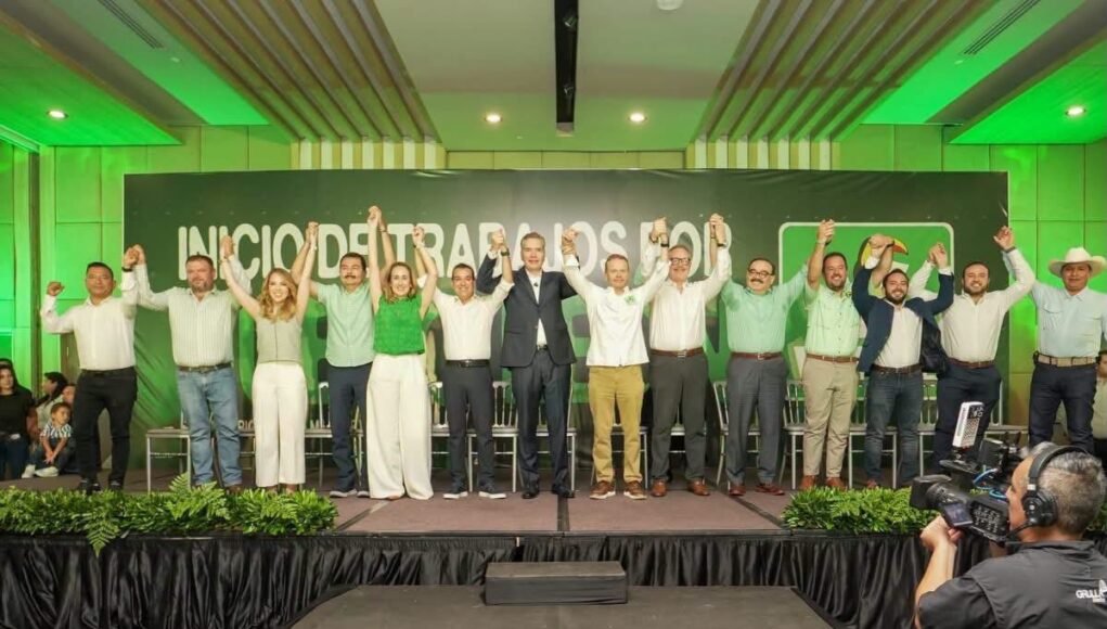 Ramírez Marín acompaña al Partido Verde en Monterrey rumbo a los comicios de 2027