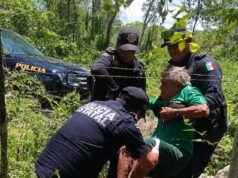 Campesino encuentra a octogenario extraviado entre la maleza de Xmatkuil