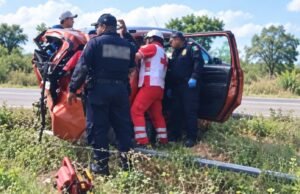 Fatal accidente en la Mérida-Cancún deja una mujer muerta y cinco lesionados