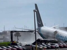 Tragedia en Miami: avión de carga de Amazon se sale de la pista y deja cinco muertos