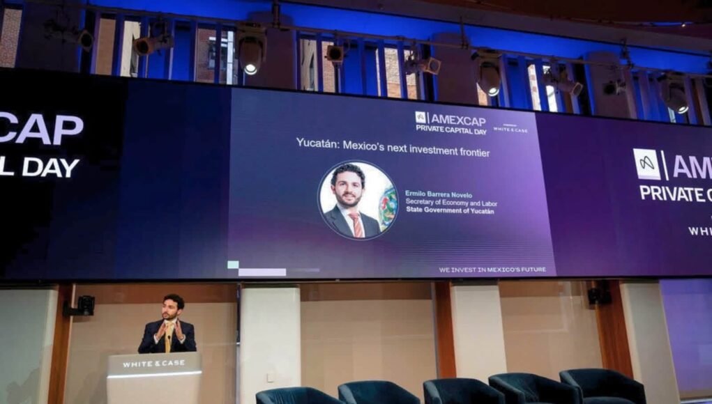 Yucatán busca más inversiones y empleos; Milo Barrera destaca oportunidades del estado ante capital privado